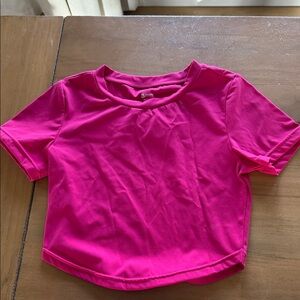 BuffBunny Pink Crop Top